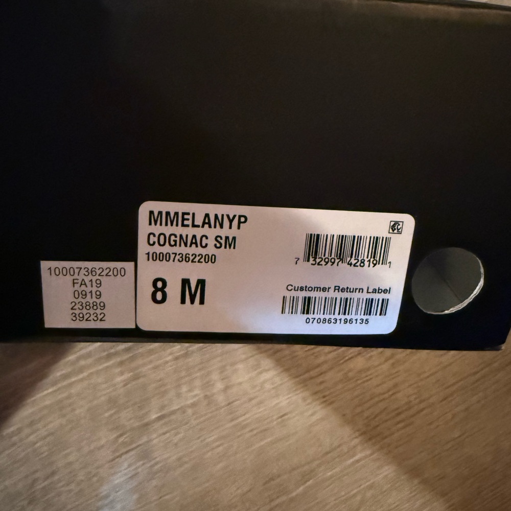 Brand New Material Girl Brown Ankle Boots size 8 - Picture 5 of 6